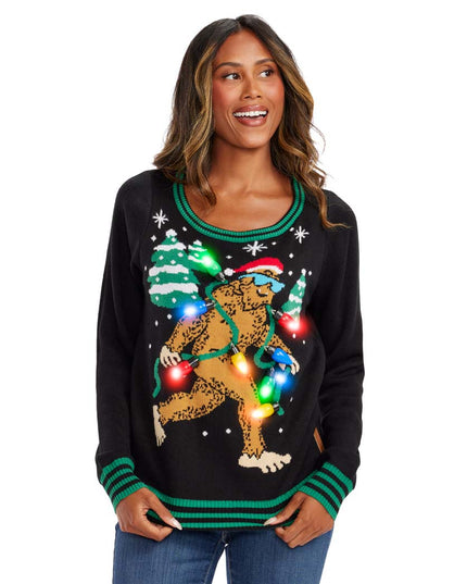 Women's Lit Legend Light Up Ugly Christmas Sweater