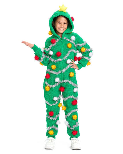 Girl's Oh Christmas Tree Jumpsuit