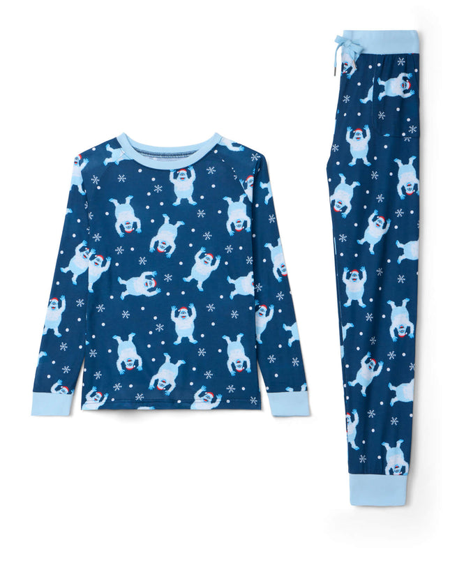 Boy's Bumble Crew Neck Pajama Set