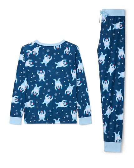 Girl's Bumble Crew Neck Pajama Set