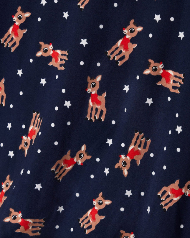 Matching Rudolph Lapel Family Pajamas