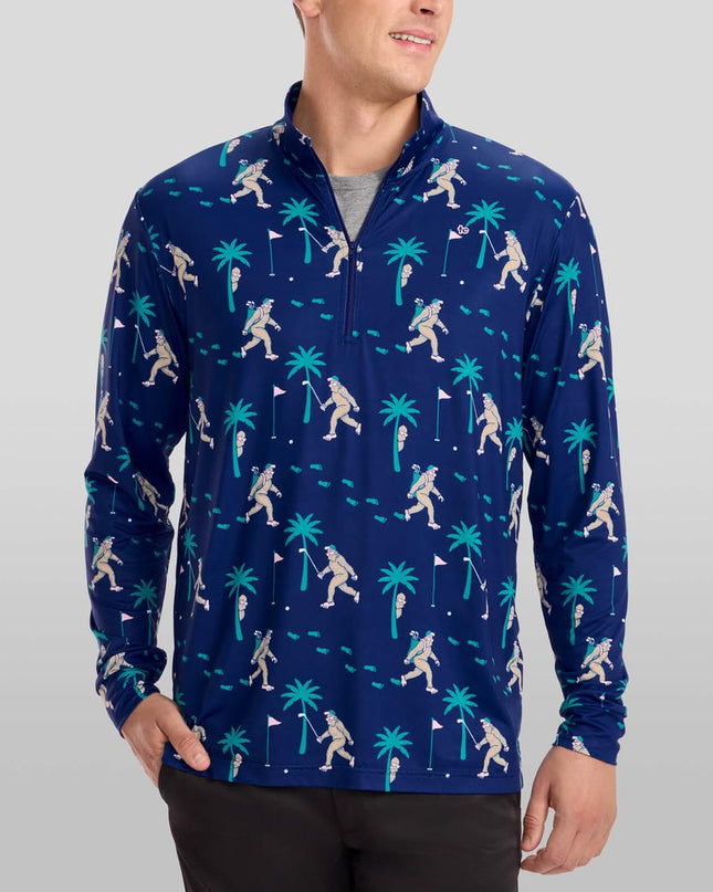 Men's Bigfoot Bogey Golf Quarter Zip Pullover