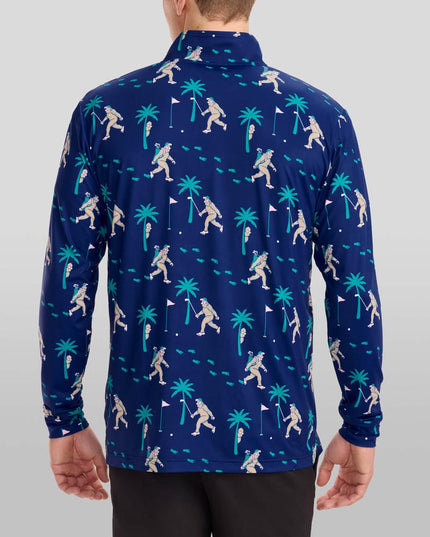 Men's Bigfoot Bogey Golf Quarter Zip Pullover