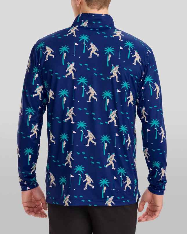 Men's Bigfoot Bogey Golf Quarter Zip Pullover