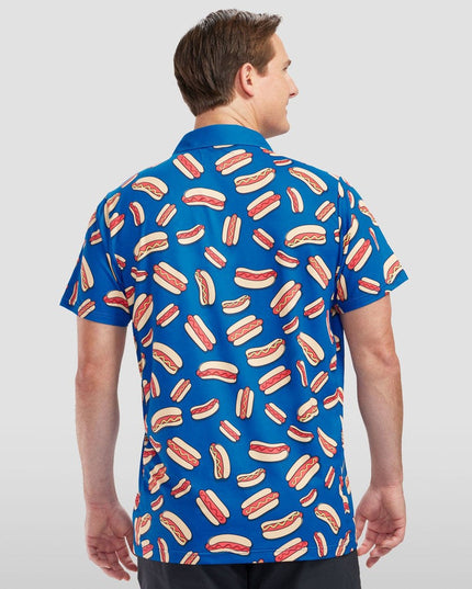 Men's Hot Dog Pickleball Shirt