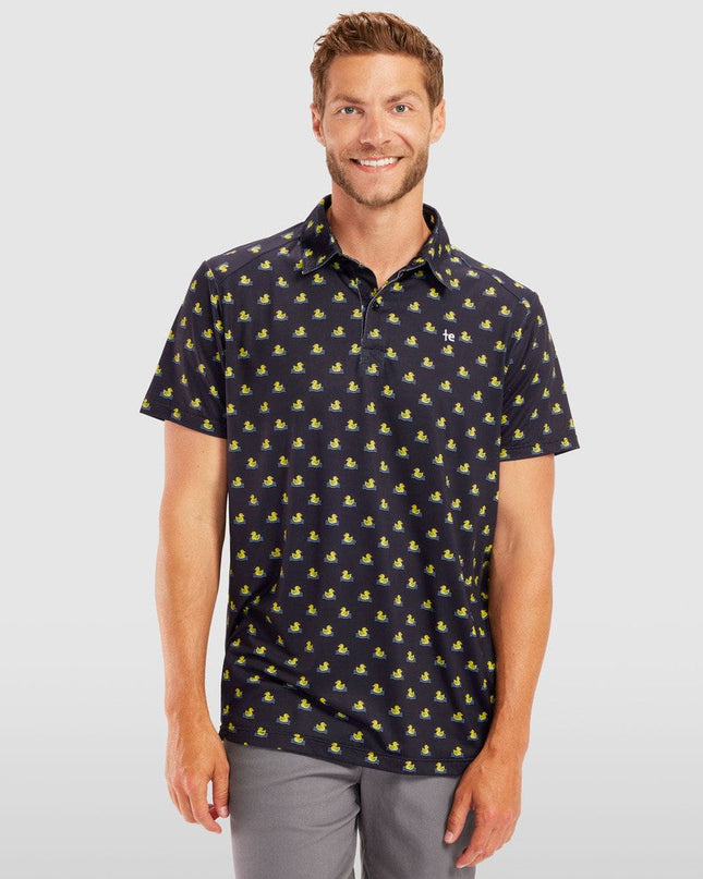 Men's Rubber Ducky Disc Golf Polo