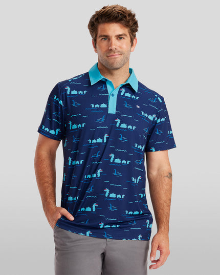 Men's Nothin' But Nessy Disc Golf Polo