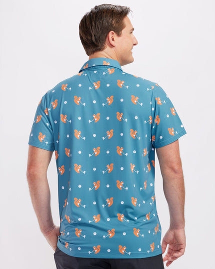 Men's Squirrel! Golf Polo