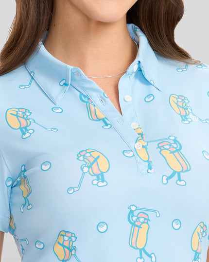 Women's Sizzlin' Swing Short-Sleeve Golf Polo