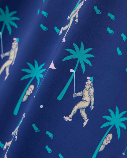 Toddler Boy's Bigfoot Bogey Golf Polo