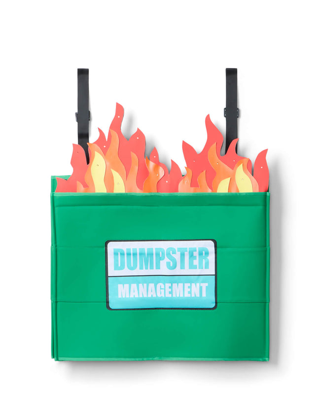 Men's Dumpster Fire Light Up Costume