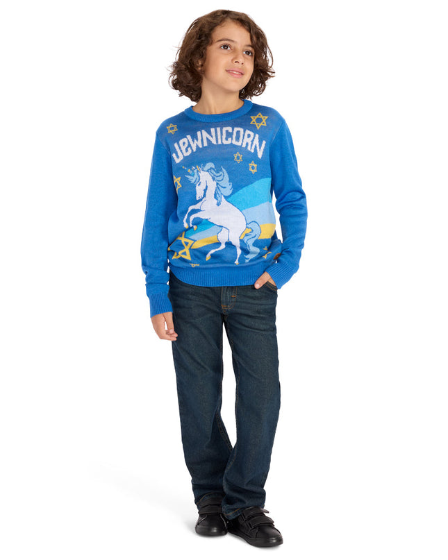 Boy's Jewnicorn Sweater