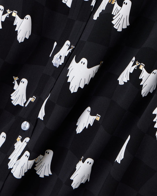 Men's BOOze Ghost Button Down Shirt