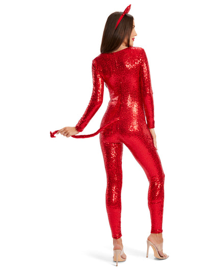 Sequin Devil Costume