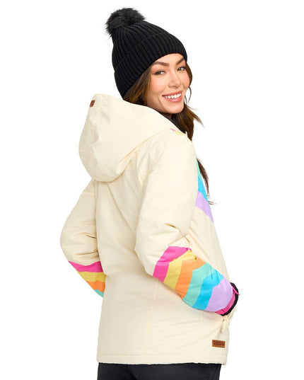 Women's Retro Rainbow Ski Jacket