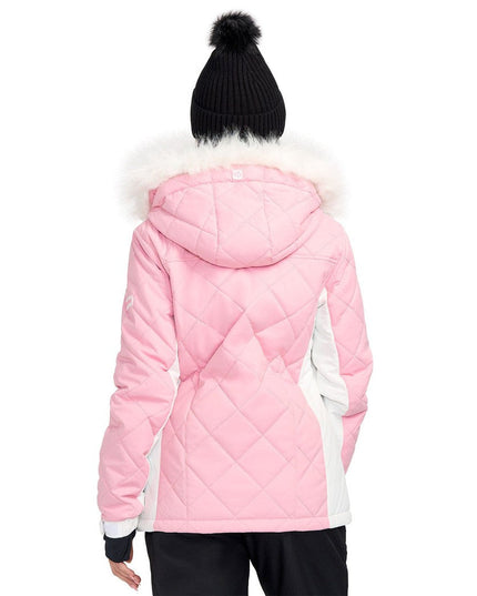 Women's Powder Pink Winter Jacket