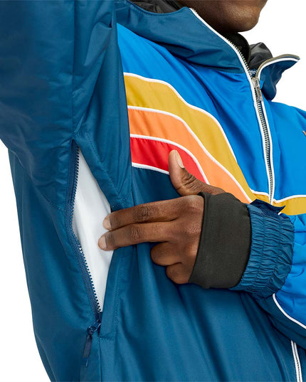 Men's Deep Blue Freeze Ski Suit