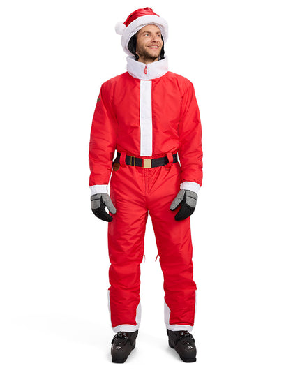 Men's Santa Snow Suit and Helmet cover
