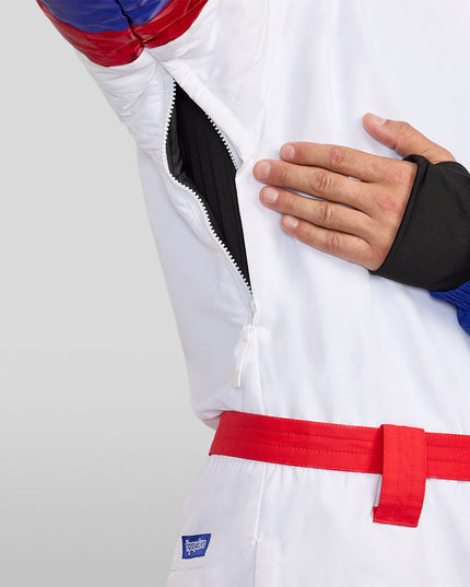 Men's Space Racer Snow Suit and Helmet Cover