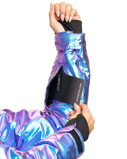 Women's Iridescent Iris Ski Suit