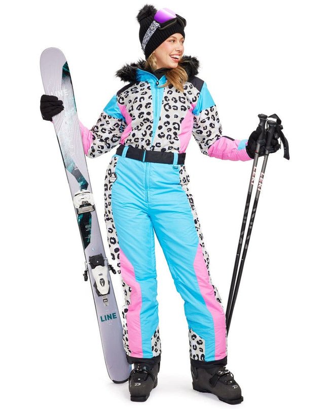 Women's Snow Leopard Snow Suit