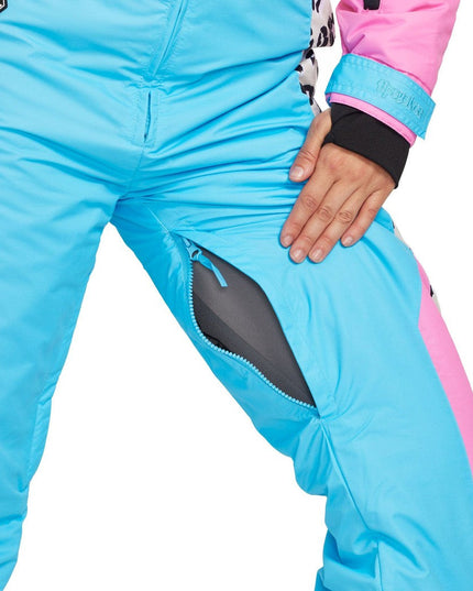 Women's Snow Leopard Ski Suit