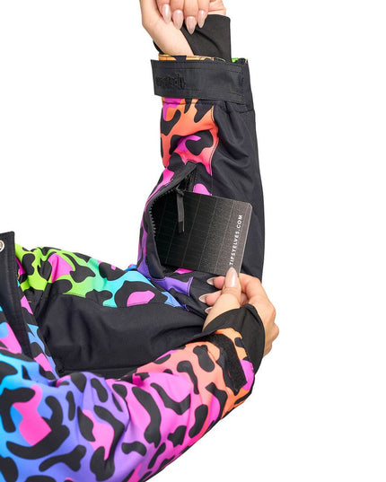 Women's 90's Leopard Ski Suit