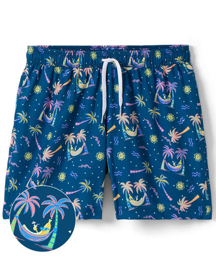 Banana Hammock Stretch Swim Trunks - 6" Inseam