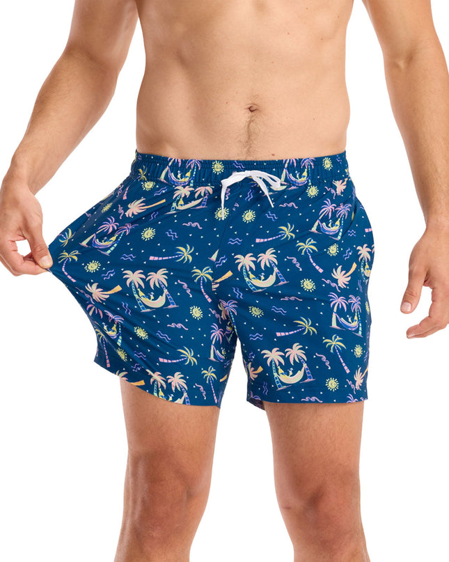 Banana Hammock Stretch Swim Trunks - 6" Inseam