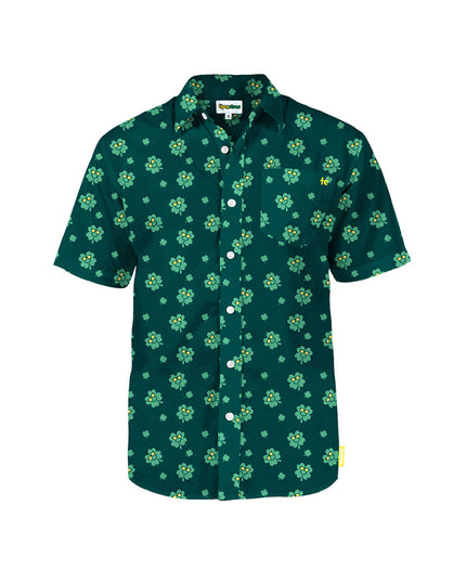 Men's Cool Clover Button Down Shirt