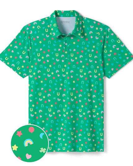 Men's Lucky Charmer Golf Polo