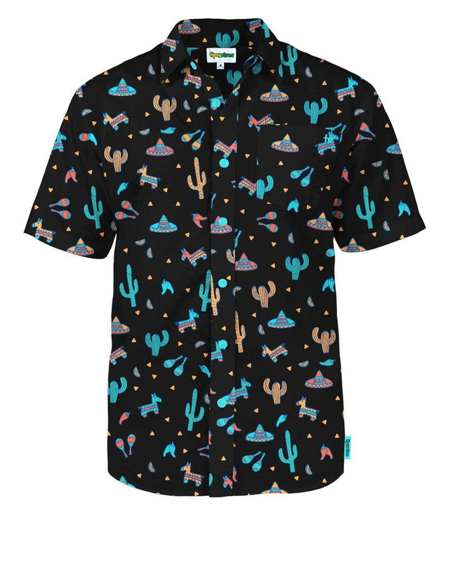 Men's Midnight Fiesta Hawaiian Shirt