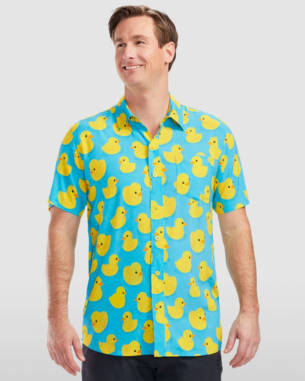 Men's Rubber Ducky Hawaiian Shirt