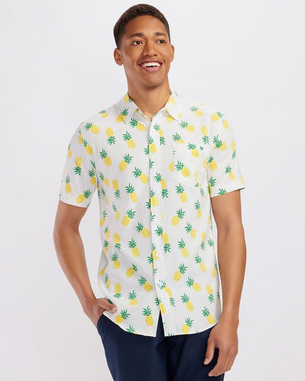 Men's Pineapple Parade Hawaiian Shirt