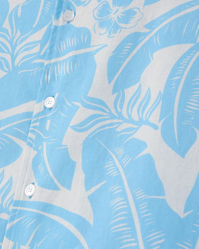 Men's Frond of Paradise Linen Cabana Shirt