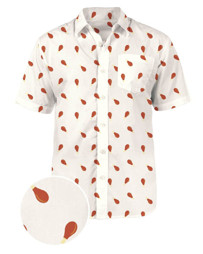 Men's Drumstick Button Down Shirt