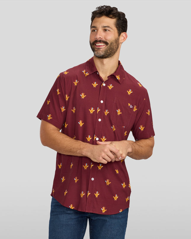 Men's Handy Thanksgiving Button Down Shirt