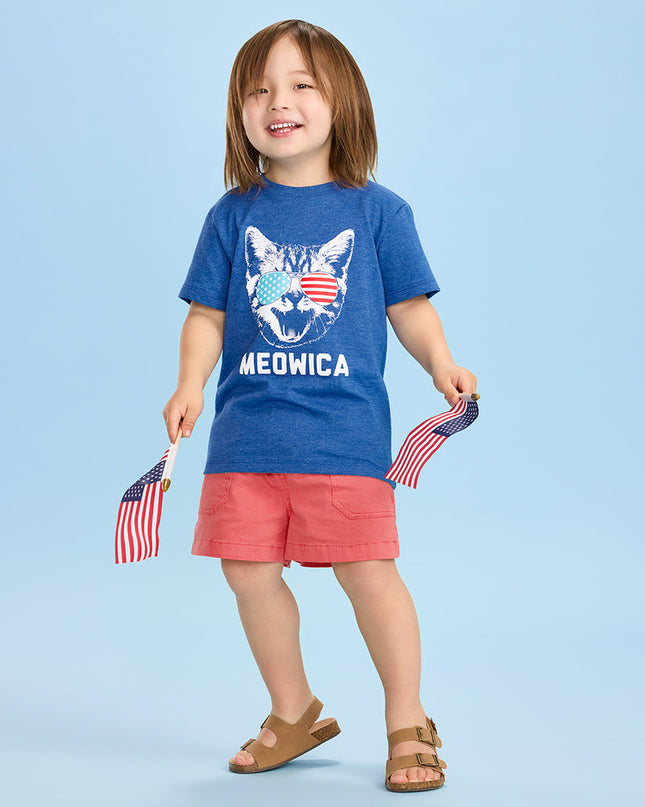 Toddler Boy's Meowica Tee