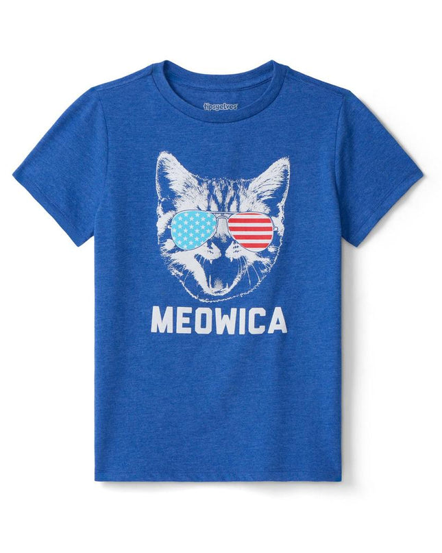 Toddler Boy's Meowica Tee