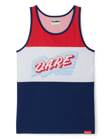 Men's Declaration of DARE Tank Top (Blue)