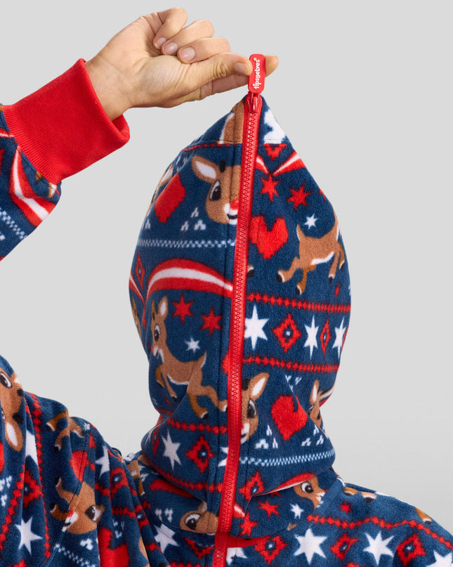 Women's Soaring Rudolph Christmas Jumpsuit