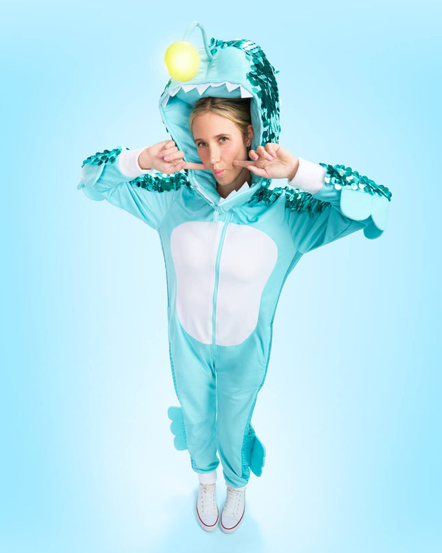 Women's Angler Fish Light Up Costume