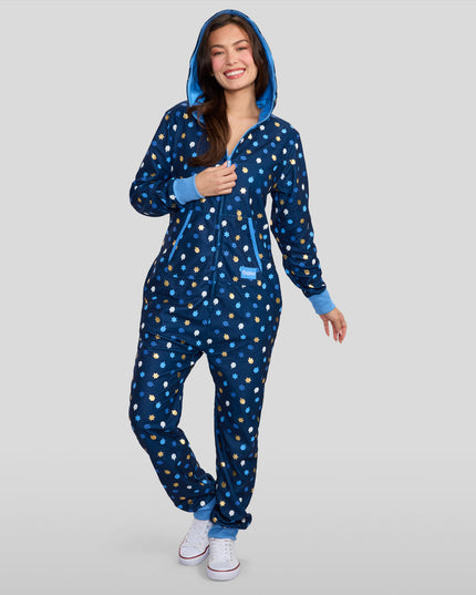 Women's Dreidel Decor Jumpsuit