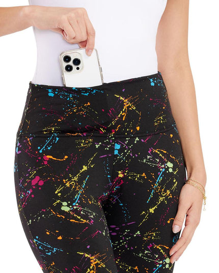 Neon Splatter Leggings
