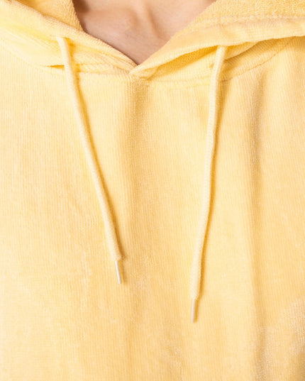 Poncho serviette abricot orange