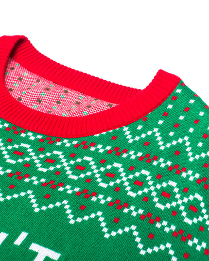 Todd et Margo Tapis Pull de Noël moche tricoté mouillé