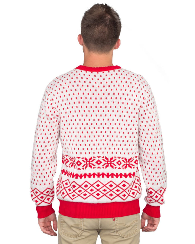 Pull de Noël moche des Beatles Abbey Road