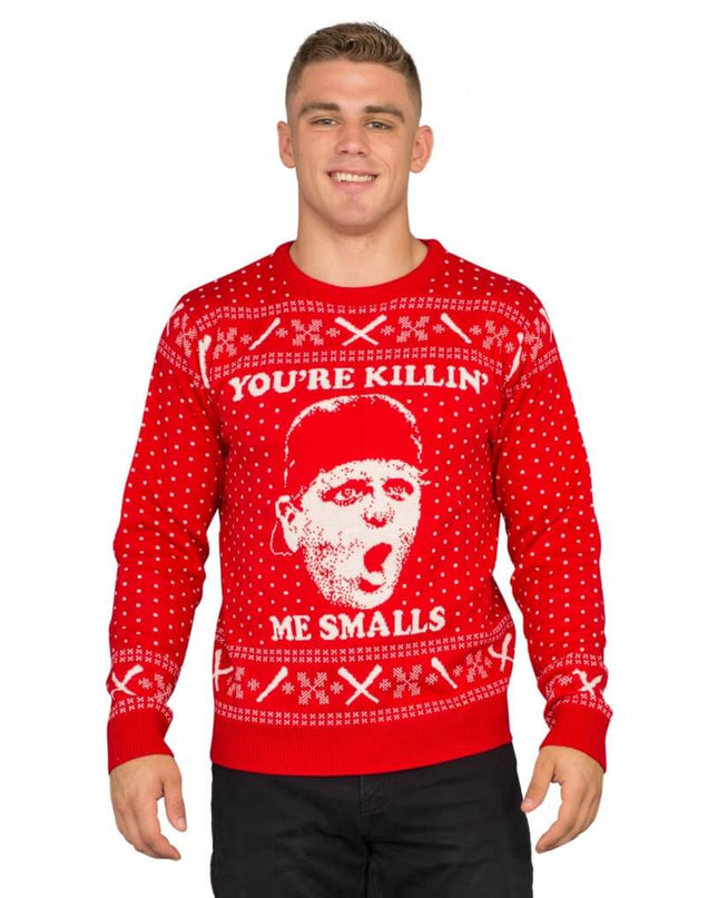 Le pull de Noël rouge de Smalls, The Sandlot, « Tu me tues ».