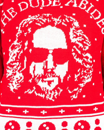 Le Grand Lebowski, Le Dude Abides, Pull de Noël moche