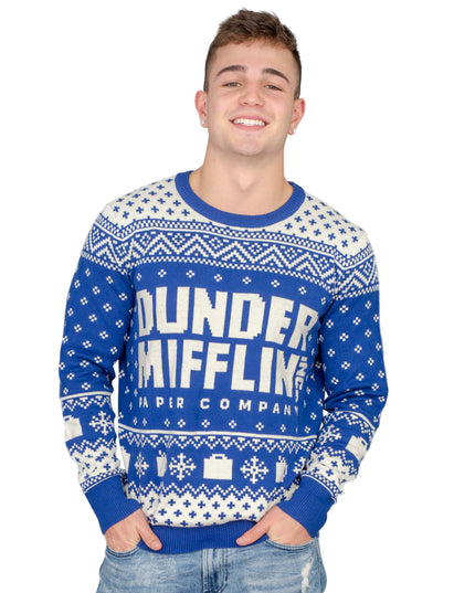 Pull de Noël moche de Dunder Mifflin (The Office)